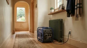 Preparing for winter storms with a charged 1000-1500Wh power station ready for indoor use