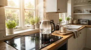 Running kitchen appliances from a power station for whole house off-grid during winter.