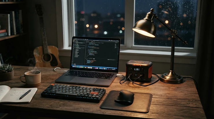 EcoFlow vs Jackery for home backup keeping broadband and a laptop running during an outage