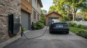 An advanced power station for growing power needs supporting home electric vehicle charging
